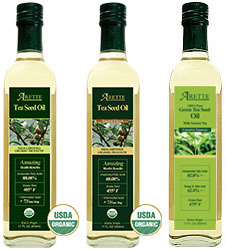 Arette Tea Seed Oils Sampler